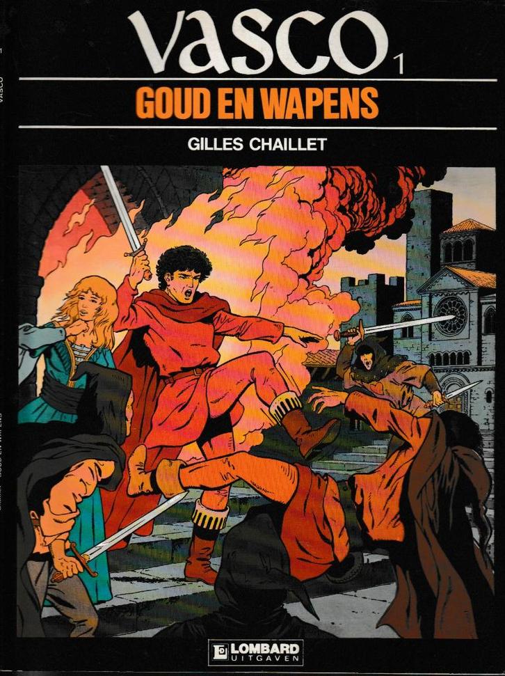 Strip Vasco nr. 1 - Goud en wapens., Boeken, Stripverhalen, Verzenden