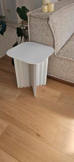 Plec metalen bijzettafel, Huis en Inrichting, Ophalen, Vierkant