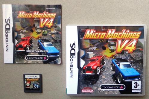 Micro Machines V4 voor de Nintendo DS Compleet, Consoles de jeu & Jeux vidéo, Jeux | Nintendo DS, Comme neuf, Enlèvement ou Envoi