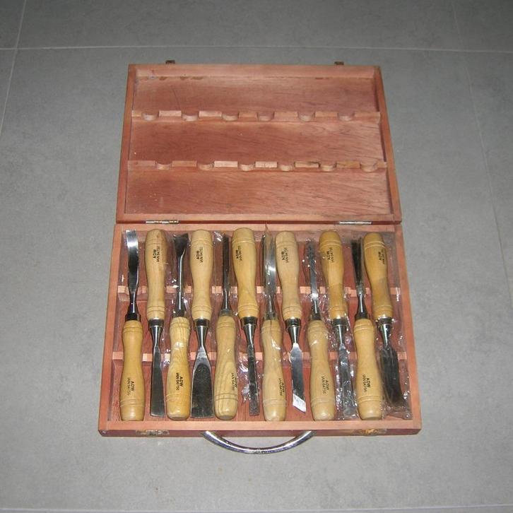 Sculpteer beitels, Doe-het-zelf en Bouw, Overige Doe-Het-Zelf en Bouw, Zo goed als nieuw, Ophalen of Verzenden