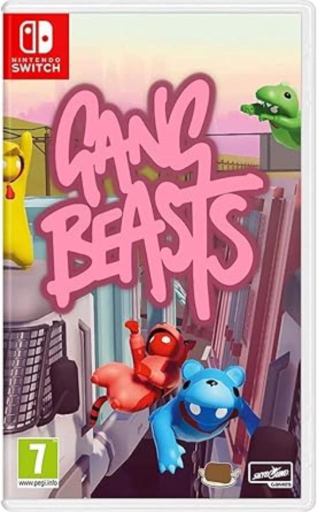 Gang Beasts SNELLE GRATIS LEVERING, Games en Spelcomputers, Games | Nintendo Switch, Nieuw, Avontuur en Actie, Vanaf 7 jaar, Online