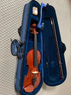 Violon 1/2 + accessoires, Muziek en Instrumenten, Strijkinstrumenten | Violen en Altviolen, 1/2-viool, Zo goed als nieuw, Met koffer