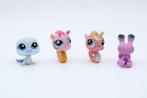 Lot met 4 x Littlest Pet Shop figuren - Zeedieren, Gebruikt, Ophalen of Verzenden