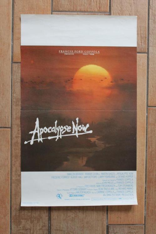 filmaffiche Apocalypse Now 1979 Francis Coppola filmposter, Collections, Posters & Affiches, Comme neuf, Cinéma et TV, A1 jusqu'à A3