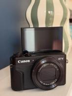 Canon G7X II PowerShot vlogcamera - uitstekende staat, Audio, Tv en Foto, Fotocamera's Digitaal, Ophalen of Verzenden, Zo goed als nieuw