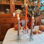 3 mooie kandelaars van glas niew, Ophalen of Verzenden, Nieuw