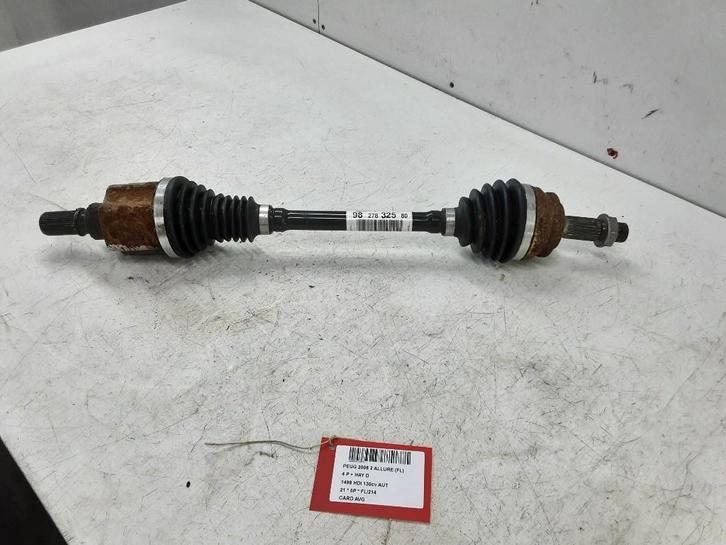 AANDRIJFAS LINKS VOOR Peugeot 2008 (UD / UK / UR / US / UX), Auto-onderdelen, Remmen en Aandrijving, Peugeot, Gebruikt