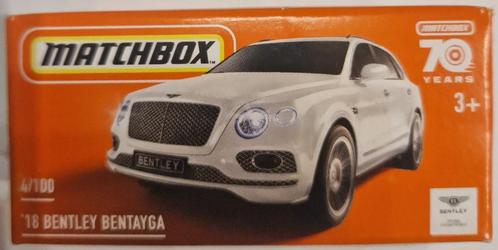 Matchbox 4/100 '18 Bentley Bentayga, Hobby en Vrije tijd, Modelauto's | 1:87, Nieuw, Auto, Matchbox, Ophalen of Verzenden