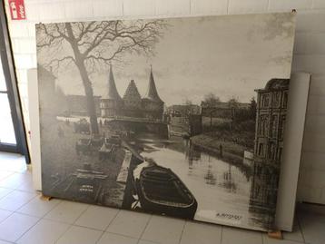 Houten fotokader Broeltoren beschikbaar voor biedingen