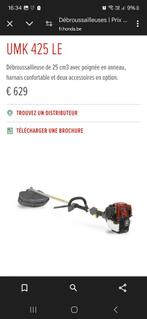 Debrouissailleuse honda, Tuin en Terras