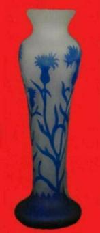 vase pate de verre signe michna, Antiquités & Art, Enlèvement ou Envoi