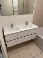 Meuble de salle de bain double vasque – blanc, Maison & Meubles, Salle de bain | Meubles de Salle de bain, Moins de 100 cm, Meuble lavabo