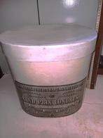 1900 hoge hoed + de transportbox, Antiek en Kunst, Ophalen of Verzenden