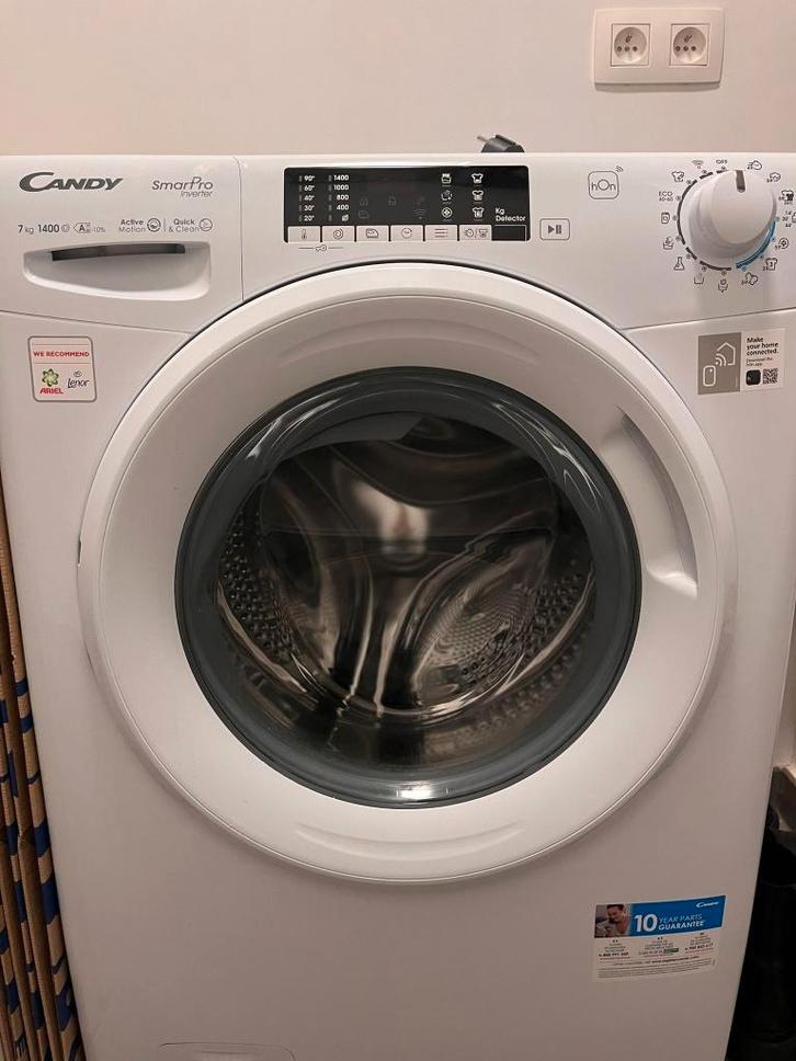 Candy wasmachine – bijna nieuw, Elektronische apparatuur, Wasmachines, Nieuw, Voorlader, 6 tot 8 kg, 85 tot 90 cm, 1200 tot 1600 toeren