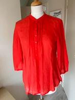 Jolie blouse Luisa Cerano mt. 38, Comme neuf, Taille 38/40 (M), Rouge, Enlèvement ou Envoi