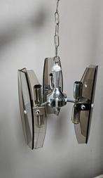 Suspension vintage space age en verre fumé, Enlèvement