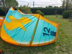 F-one bandit 2021 12m2 + linx bar 2024, Watersport en Boten, Kitesurfen, Ophalen, Gebruikt, 12 m², Kitesurf-set