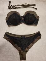 Hunkemöller BH 70C + slip S, Kleding | Dames, Ondergoed en Lingerie, Groen, Hunkemöller, Ophalen of Verzenden, BH