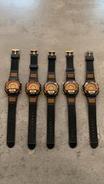 Set van 5 nieuwe vintage Saxon horloges (jaren 90), Ophalen of Verzenden, Conditie, Zo goed als nieuw, Oranje