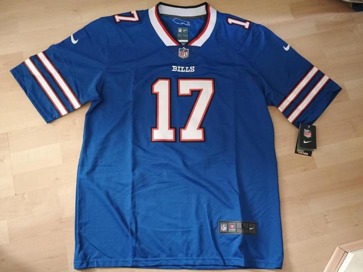 Buffalo Bills Jersey Allen maat: L, Kleding | Heren, Sportkleding, Nieuw, Overige typen, Maat 52/54 (L), Blauw, Verzenden