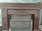 Eiken schouw 4 delig 1850 met kachel, Antiek en Kunst, Ophalen