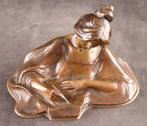 Weense bronzen Art Nouveau buste, Antiek en Kunst, Verzenden