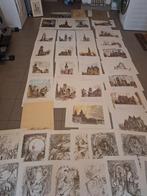 José van Gucht : 3 aquarellen & 2 portfolios : Nieuwpoort ,, Ophalen of Verzenden