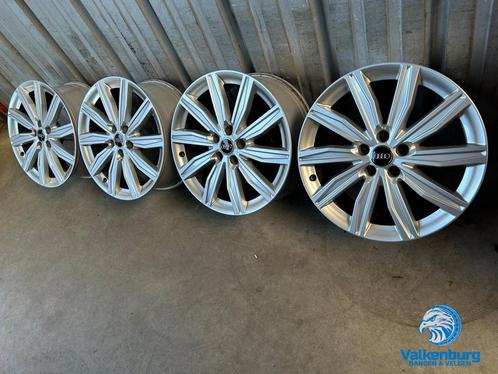 Originele Audi A6 C8 4K S-Line 19 inch velgen 5x112, Auto-onderdelen, Banden en Velgen, Velg(en), 19 inch, Personenwagen, Gebruikt