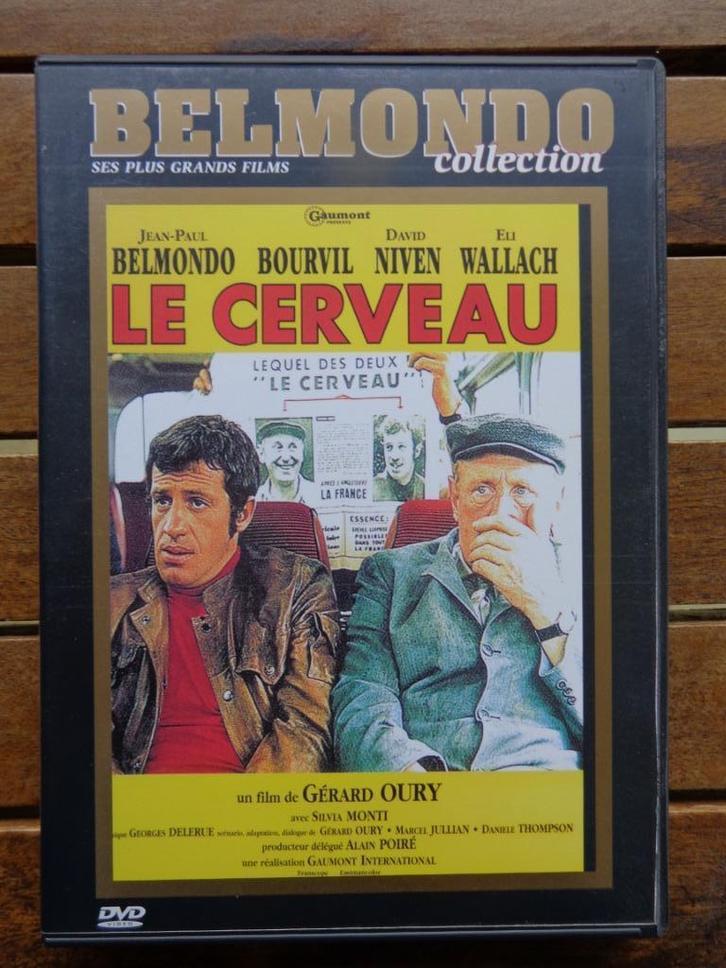 )))  Le Cerveau  //  Bourvil / Belmondo   (((, CD & DVD, DVD | Comédie, Comme neuf, Autres genres, Tous les âges, Enlèvement ou Envoi