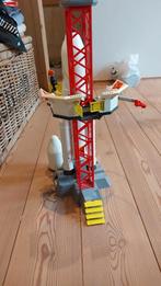 Playmobil lanceerplatform raket, Kinderen en Baby's, Ophalen, Zo goed als nieuw