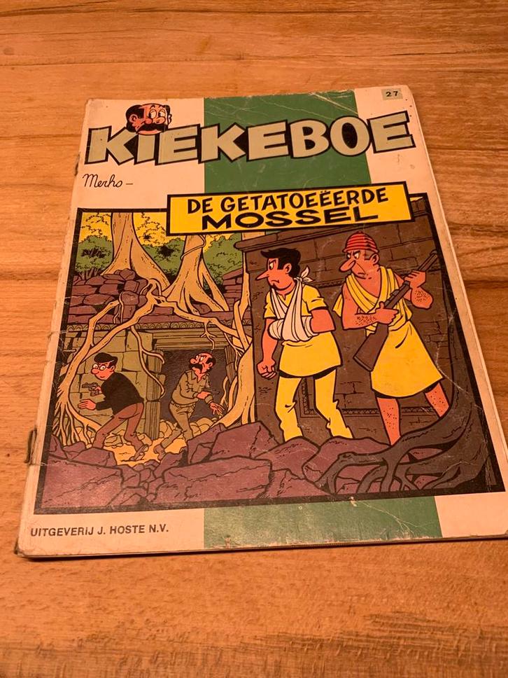 Kiekeboe – 2 originele Hoste-uitgaven (Nr. 25 & Nr. 27), Boeken, Stripverhalen, Gelezen, Meerdere stripboeken, Ophalen of Verzenden