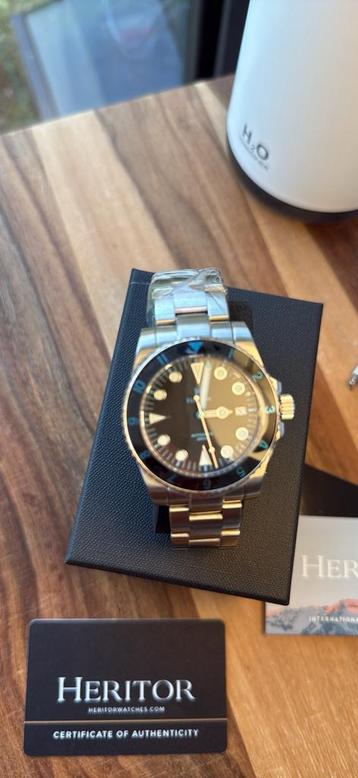 Nieuwe horloge HERITOR beschikbaar voor biedingen