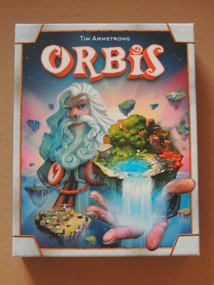 Orbis + prachtige speelmat, Hobby en Vrije tijd, Gezelschapsspellen | Bordspellen, Zo goed als nieuw, Een of twee spelers, Drie of vier spelers