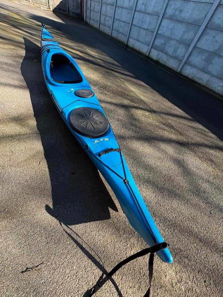 Venture Jura HV Zeekajak met Skudder + Lendal peddel, Watersport en Boten, Kajaks, Gebruikt, 1-persoons, Ophalen