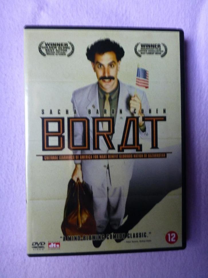 [DVD] Borat, Cd's en Dvd's, Dvd's | Komedie, Zo goed als nieuw, Overige genres, Vanaf 12 jaar, Ophalen of Verzenden