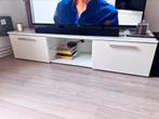 Tv meubel wit, Ophalen, Gebruikt, 150 tot 200 cm, Minder dan 100 cm