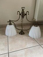 Hanglamp met melkglas, Ophalen, Zo goed als nieuw