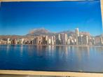 Canvas doek  benidorm( skyline) zonder lijst 122x83cm, Ophalen