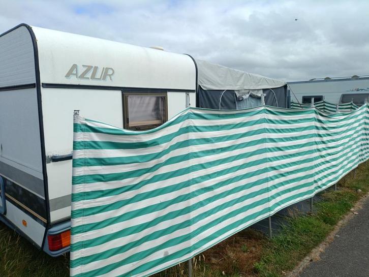 Caravan Knaus mer voortent dichtbij Oostende, Caravans en Kamperen, Caravans, Particulier, Knaus, Frans bed, Tv-antenne, Ophalen