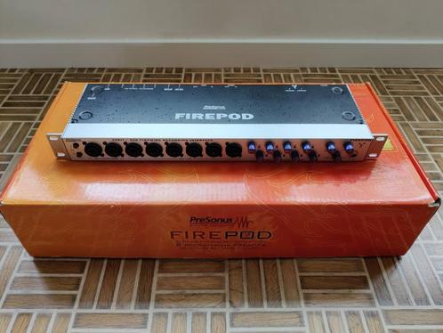 Presonus Firepod 8 mic audio interfase, Audio, Tv en Foto, Professionele apparaten, Zo goed als nieuw, Audio, Ophalen