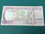 Bankbiljet Malta 2 liri, Timbres & Monnaies, Billets de banque | Europe | Billets non-euro, Enlèvement ou Envoi