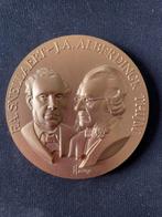 Médaille union linguistiq néerlandaise Snellaert Alberdingk, Timbres & Monnaies