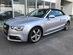 Audi A5 1.8i S-Line Automaat 12M garantie, Auto's, Automaat, Cabriolet, Bedrijf, Zilver of Grijs