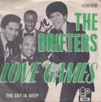 The Drifters – Love games / The cut is deep - Single, Enlèvement ou Envoi, Single, Utilisé, Pop