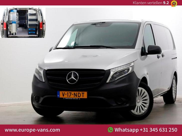 Mercedes-Benz Vito 114 CDI 136pk Compact 9G Automaat 2x Schu, Auto's, Bestelwagens en Lichte vracht, Bedrijf, ABS, Airconditioning