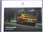 Livre de la Porsche Cayman GT4 2020, Livres, Autos | Brochures & Magazines, Porsche, Envoi