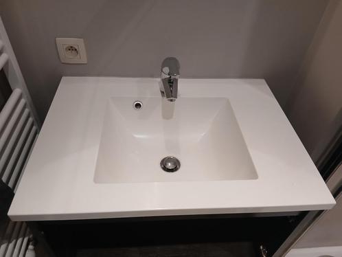 spoelbak en kraan, Huis en Inrichting, Badkamer | Badkamermeubels, Zo goed als nieuw, Wastafelkast, Minder dan 100 cm, 50 tot 100 cm