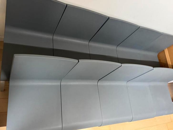 Vitra .03 stoelen van Designer Maarten Van Severen grijs, Zakelijke goederen, Kantoor en Winkelinrichting | Kantoormeubilair en Inrichting