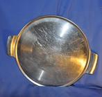 plat a tarte rond inoxydable, Enlèvement ou Envoi, Utilisé, Rond, Métal