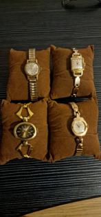 Montres mécaniques pour femmes en métal doré, 2 podiac 3 éto, Enlèvement ou Envoi, Utilisé, Montre-bracelet, Autres marques